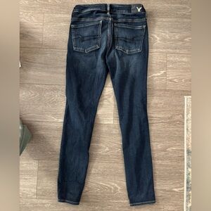 American Eagle Outfitters Dark Blue Jeggings